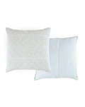 The front view of the Southern Tide Tideline Coverlet Sham by Southern Tide - White Sand